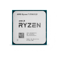 R7-5700X3D 8-Core 16-Thread CPU Desktop 3.0-4.1GHz 100MB Cache AM4 105W