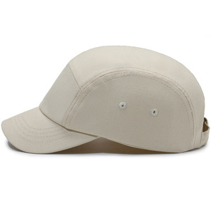 Baseball Cap Solid Color Short Brim Women's Stylish Face Slimming Hip Hop Cap Polyester Twill <b>Shade</b> Protection - Product Image 3