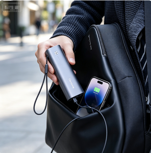 Draagbare powerbank met lange levensduur en één LFP-cel voor buitengebruik, om de mobiele telefoon op te laden - Product Image 1