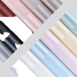 Hai mặt không thấm nước hai màu giấy hoa bó hoa 56*54cm PP chất liệu giấy gói quà cho quần áo khung ảnh - Product Image 1