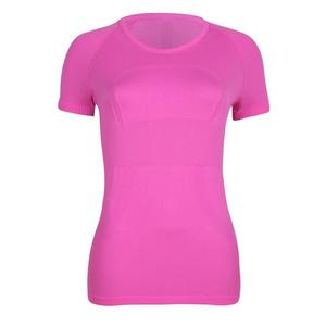Camisetas de Yoga de Verano para Mujer, Tejido Sólido, Manga Corta, Sensación Ligera, Casual, Transpirable, de Secado Rápido, Anti-Pilling, Ajuste Ceñido - Product Image 2