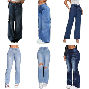 Coda di <span class=keywords><strong>Jeans</strong></span> all'ingrosso abbigliamento da donna merci miste sdoganamento vestiti commercio estero merci di coda di abbigliamento fonte - Product Image 1