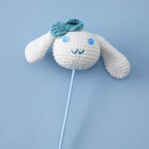 Qui; esa;e fête des enfants mignon laine tricoté fleur en vrac personnalisé Crochet poupée à la main - Product Image 4