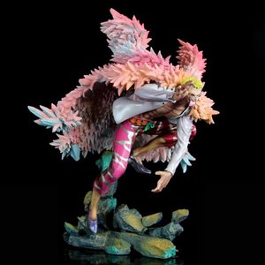 Offre Spéciale Anime fil fruits Donquixote Doflamingo <span class=keywords><strong>Joker</strong></span> Super compétent personne Figure modèle jouet Collections ornement garçon cadeau - Product Image 3