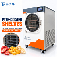 SFD Serie Vacuümvriesdroogmachine voor huisdierenvoer, rauw vleesconservering, voedselveilige rekken, 4-100kg batch