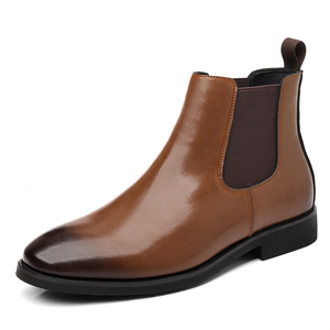 <span class=keywords><strong>Botas</strong></span> con Logotipo Personalizado, Zapatos para <span class=keywords><strong>Hombre</strong></span>, <span class=keywords><strong>Botas</strong></span> de Cuero Artificial con Forro de Piel, <span class=keywords><strong>Botas</strong></span> <span class=keywords><strong>Chelsea</strong></span> Casuales de Invierno para <span class=keywords><strong>Hombre</strong></span> - Product Image 1
