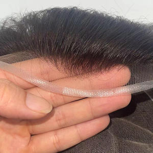 Sistem Penggantian Rambut Pria 9X7 dengan Garis Rambut Alami 100% Virgin, Laris Manis - Product Image 1