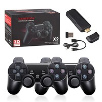 Nuevo X2 Plus 2026, Consola de Videojuegos 4K HD con 60000 Juegos, 256 GB, Control Inalámbrico Doble de 2.4 g, Consola Retro para TV, Compatible con PSP/PS1
