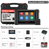 Tienda Oficial Autel MaxiDAS DS808S-TS Herramienta de Diagnóstico Automotriz con Programación TPMS, Escáner de Diagnóstico Automotriz DS808 MP808 MP808TS