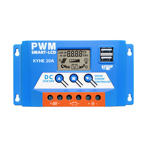 Contrôleur de <span class=keywords><strong>charge</strong></span> solaire MPPT avec entrée automatique à affichage numérique à tension réglable 30A-100A pour l'éclairage de la station domestique - Product Image 4