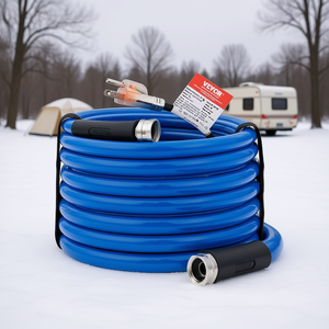 Manguera de agua calefactada e impermeable para caravana VEVOR, 30 pies, -45F, autorregulable, 5/8" I.D. Accesorio para Conexiones GHT de Agua Potable - Product Image 2