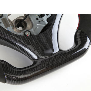 Volants en fibre de carbone avec voyant de changement de vitesse LED compatibles avec <span class=keywords><strong>BMW</strong></span> E90 E92 M3 E82 E90 E87 M3 M2, volants personnalisés - Product Image 5