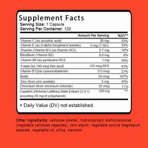 Suplemento para el Metabolismo de los Carbohidratos, Saludable para el Azúcar en la Sangre, Apoya los Niveles de Azúcar en la Sangre y los Niveles de A1C Saludables - Product Image 2