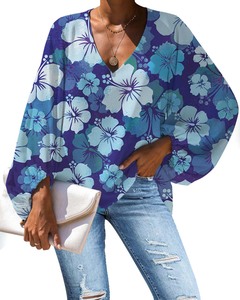 <span class=keywords><strong>Blusa</strong></span> de mujer 2025, ropa elegante para discoteca, Tops únicos con estampado de gato de Cactus encantador, blusas de mujer, ropa personalizada, Tops de <span class=keywords><strong>manga</strong></span> abullonada - Product Image 2