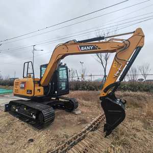 Excavatrice chinoise à bas prix Sany 75C 60C 55C, excavatrice sany moyenne d'occasion de 7,5 tonnes, mini excavatrice sany à vendre - Product Image 1