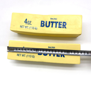 Giocattolo Gigante in PU a Forma di Burro, Morbido e a Lenta Risalita, <span class=keywords><strong>Giocattoli</strong></span> Mochi, Blocco di Burro Quadrato Giallo con Stampa Latte, Alimenti Simulati - Product Image 6