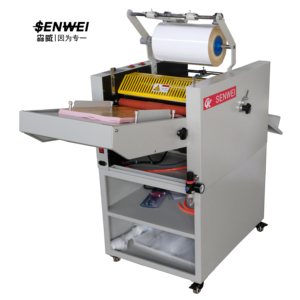 SMFM390E Mesin Pelaminasi Kertas, Profesional Otomatis <span class=keywords><strong>A4</strong></span>/Mesin Pelaminasi untuk Memberi Makan dan Memotong - Product Image 1