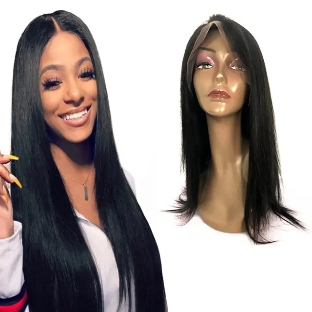 Cheap Brazilian hair wig Vendor Straight Hd Transparent Lace Front virgin Human Hair Wigs For Black Women
