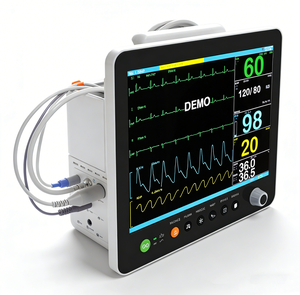 จอภาพ LCD คุณภาพสูงขนาด 15 นิ้ว สำหรับสัตวแพทย์ ใช้ในห้องไอซียู อุปกรณ์ตรวจสอบสัญญาณชีพสัตว์ - Product Image 4