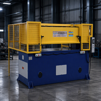 Viersäulen-Hydraulik-Schneidpresse für Leder, Kunststoff, Schaumstoff, Stoff, Teppich und Nichtmetallplatten