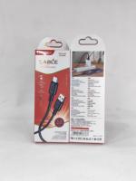 Kabel Pengisian Cepat KAKUSIGA Tipe-C ke USB 3A, Kabel PVC Tahan Lama Kecepatan Tinggi (Kemasan Terpisah)