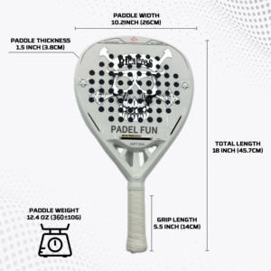 Racchetta da <span class=keywords><strong>Padel</strong></span> Personalizzata in Fibra di Carbonio con Anima in Schiuma EVA e Fibra di Vetro - Racchetta da Tennis <span class=keywords><strong>Padel</strong></span> Leggera e Resistente Paletas De <span class=keywords><strong>Padel</strong></span> - Product Image 6