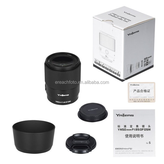 YONGNUO YN50mm F1.8S DF DSM E Mount Lens Full Frame Auto Focus 50mm F1.8 AF Lens for Sony A6300 A6400 A6500 NEX7