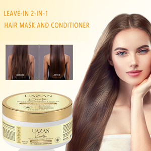 Masque capillaire sans rinçage au kératine et <span class=keywords><strong>miel</strong></span> naturel <span class=keywords><strong>en</strong></span> gros – Soin nourrissant, lissant et réparateur pour cheveux crépus - Product Image 1