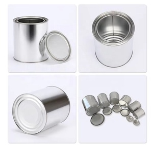 Bán Buôn Vòng Nhỏ Niêm Phong Loại Rỗng Pint Lon Thiếc Kim Loại Đóng Hộp Cho Sơn Nến Keo Bao Bì - Product Image 2