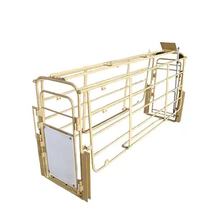Hot selling durable factory customized tubular farrowing crates for pigs animal swine raising farming equipment cage