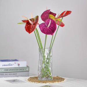 Composition florale pour scène de mariage et fiançailles, avec Anthurium et <span class=keywords><strong>Petit</strong></span> Flamant, allée fleurie, plafond haut - Product Image 2