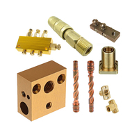 Instrument Parts Accessories OEM ODM Copper Brass Precision Micro CNC Turning Parts Universal CNC Parts for Pipe Fittings