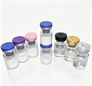 Envases de vidrio vacíos al por mayor para cosméticos, 3ml 5ml 10ml, transparentes y ámbar, para polvo liofilizado, OEM personalizado - Product Image 3