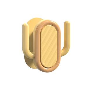 Étagère à chaussures murale sans perçage, ronde, simple couche, pour ranger les pantoufles dans la salle de bain TM2308 - Product Image 4