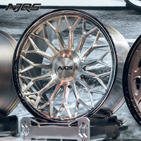 Jantes chromées NJQS 22 24 26 28 pouces 5X114.3 5X120 à profil profond pour BMW Chevy Corvette C8 Nissan Gtr Sports Car, roues forgées