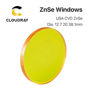 Cloudray CL02 USA znse ป้องกันกระจก Co2เลนส์เลเซอร์สำหรับ<span class=keywords><strong>เครื่อง</strong></span>ตัดเลเซอร์ D20mm D12.7จากสหรัฐอเมริกา - Product Image 2