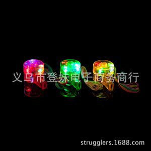 ของเล่นไฟ LED พลาสติกทรงกลมเรืองแสงพร้อมสายคล้องหลากสี สำหรับงานปาร์ตี้วันเกิด - Product Image 4