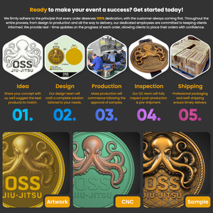 Bestseller Maßgefertigte Sport-Auszeichnung Metall Runde Individuelle Goldmedaille Marathon Taekwondo Fußball Eishockey Medaillen Herstellung - Product Image 5