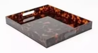 Support à Boissons en Acrylique Écologique OEM/ODM pour Fêtes, Bars et Restaurants – Plateau Transparent Gravé au Laser pour Fêtes