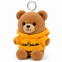 Porte-clés Ours en Peluche, Pendentif Animal en Peluche, Charme de Sac Adorable, Cadeau pour Enfants, Faveurs de Fête, Souvenirs, Boutiques et Vente au Détail