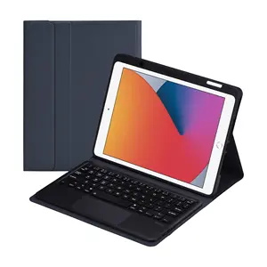 Privates Modell für ipad8 10.2 kabellose Tastatur Ledertasche mit Stifts teck platz 10.5 Touch-Version Tastatur unterstützt drei Geräte