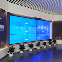 Écran LCD d'affichage vidéo mural intérieur, affichage publicitaire, panneaux multi-écrans à bordure étroite 4K HD, pour ascenseurs, magasins de détail, éducation