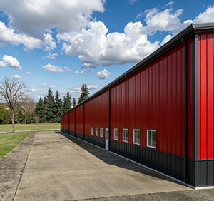 Edificio de Almacenamiento Industrial Prefabricado de Estructura de Acero Moderna - Product Image 3
