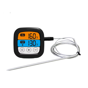 เครื่องวัดอุณหภูมิเนื้อบลูทูธเครื่องวัดอุณหภูมิบาร์บีคิวในครัวเรือนแบบไร้สายเครื่องตรวจจับอุณหภูมิในเตาอบเครื่องวัดอุณหภูมิดิจิตอลอัจฉริยะพร้อม <span class=keywords><strong>Prob</strong></span> - Product Image 1