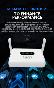 2025 חריץ כרטיס ה-SIM במהירות גבוהה שיתוף wifi 5g 4 מצב כפול מצב נתב cpe אלחוטי פתרון לאינטרנט - Product Image 3