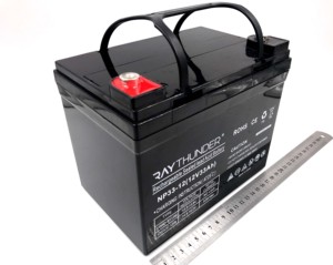 Storage <b>Battery</b> Deep Cycle GEL <b>Battery</b> 12V 33AH for UPS and Solar Power System - Product Image 4