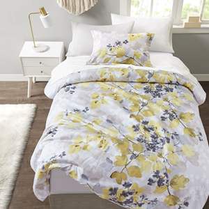 DB 8-Piece Modern Floral Solid Comforter <b>Set</b> <b>Bed</b> <b>Sheets</b> <b>King</b>/Queen <b>Size</b> Woven Polyester PVC Disposable for Home Wedding Hotel - Product Image 4