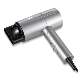 Secador de Pelo RAF de 1200W, Compacto, con Mango Plegable, Ligero y Silencioso, con Doble Temperatura y Protección Contra Sobrecalentamiento, para Peinar y Secar el Cabello - Product Image 1
