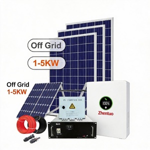 Système de panneaux solaires 3 kW, 5 kW, 10 kW, kit solaire complet pour toit, système solaire <span class=keywords><strong>photovoltaïque</strong></span> connecté au réseau pour usage domestique - Product Image 3