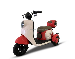 สกู๊ตเตอร์จักรยานสามล้อไฟฟ้าแบบพับได้สำหรับผู้ใหญ่เด็กยูเครน48V <span class=keywords><strong>3</strong></span>-Seater - Product Image 2